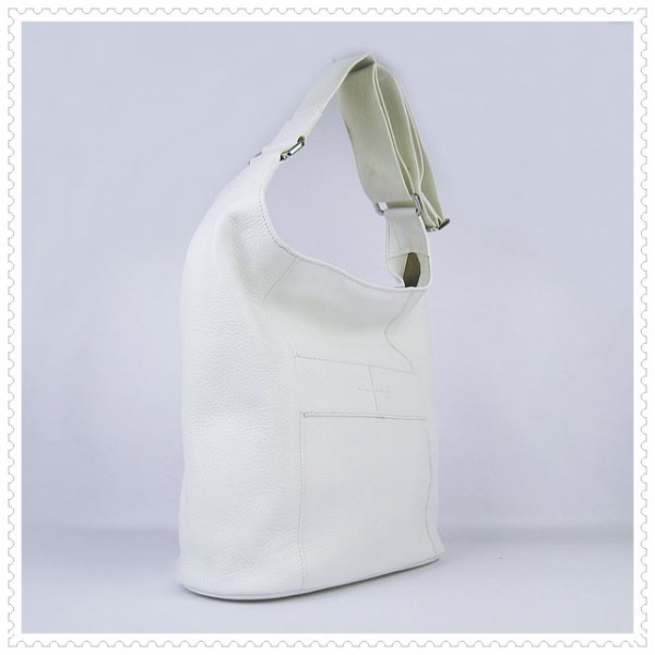 New Hermes Shoulder Bag White